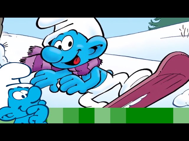 Play with The Smurfs: Smurfy Snowboarding • Smrkci