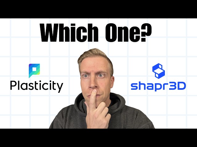 Plasticity vs Shapr3D Breakdown - Pricing, Usage, iPad, and EASE?