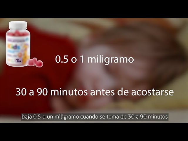 ¿Es la melatonina segura para mi hijo? Dosis recomendada para niños/adolescentes
