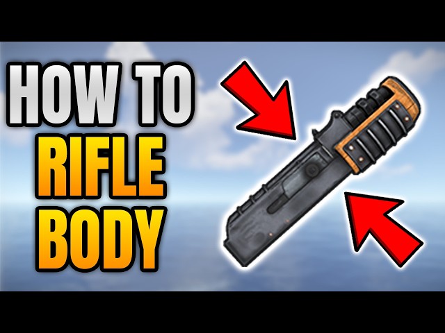 How To Get Rifle Body In Rust | Craft AK's And Bolt Action Rifles Easily