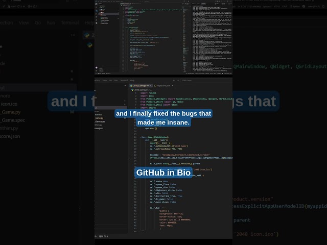 Day 54 of not backing out- GitHub in Bio #coding #python
