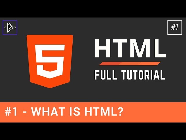 #1 - What is HTML used for? - HTML Full Tutorial for Beginners