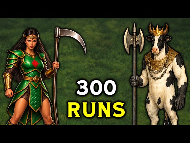 I Farmed The Cow Level For 24 HOURS! - Season 15 D2R RotW
