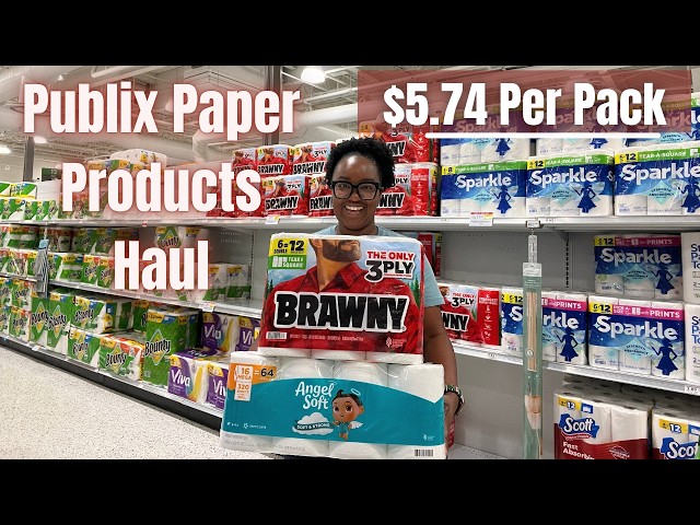 Publix Couponing Sept 29 & 30th | Cheap Paper Products