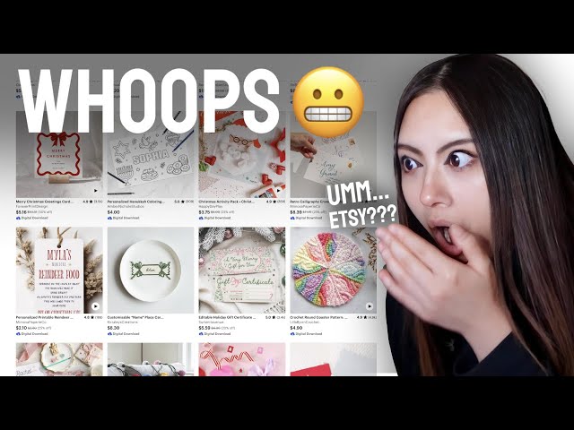 Etsy Just LEAKED Their Bestselling Digital Products!! 😬