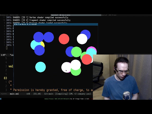 Functional Programming of Balls