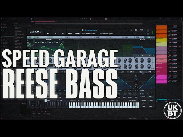 How to Make a UK Garage Reese Bass in Serum 2