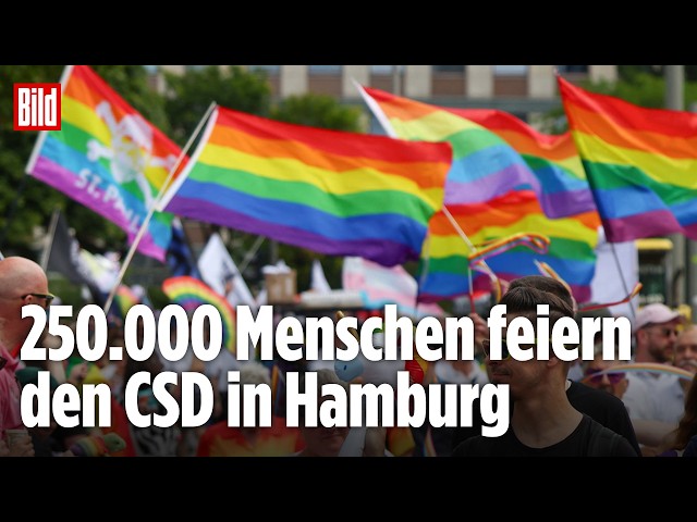 Eine Woche nach Terroranschlag: So feiert Hamburg seinen „Jetzt-erst-recht-CSD“