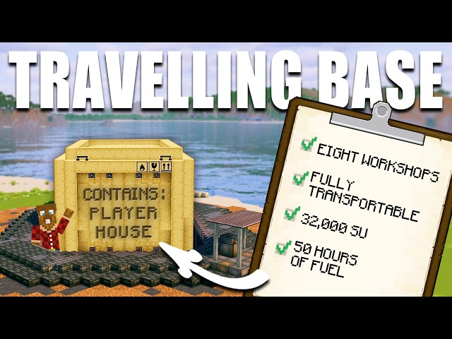 I turned my foldable survival house into an INSANE Create Aeronautics base!