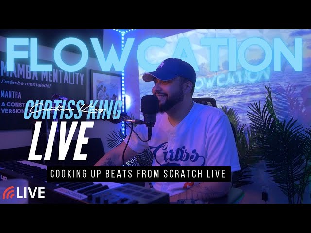 Curtiss King Making A Beat From Scratch In FL Studio | FLOWCATION [ep. 69]