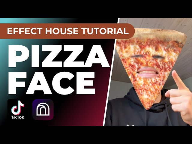 Pizza Face Filter for TikTok 🍕 - Effect House Tutorial