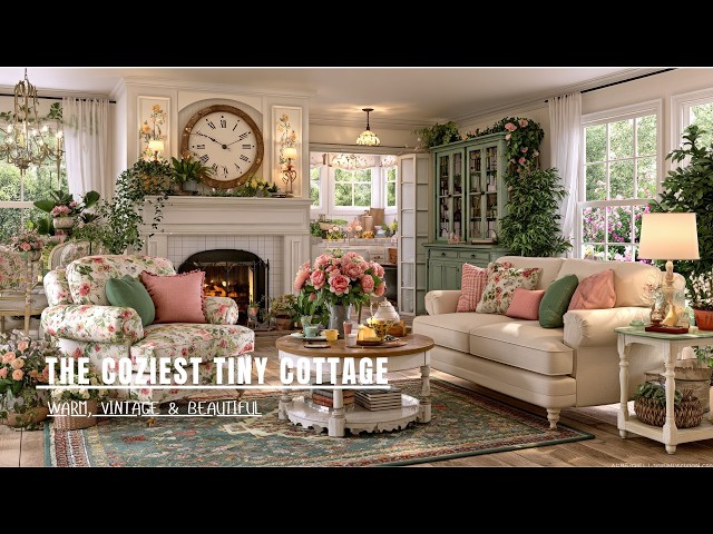 You Won’t Believe How Cozy This Tiny Cottage Feels | Granny Chic Boho Home Tour