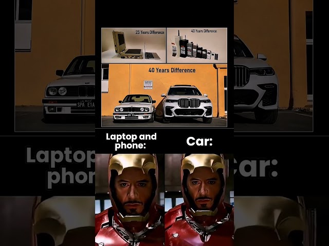 Cars 40 years difference hits hard 💀