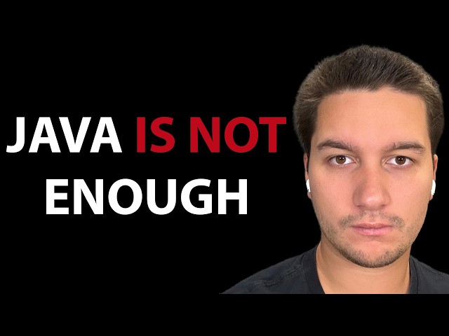 Knowing Java Is Not Enough Anymore