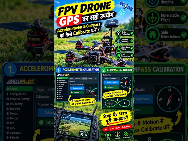 How to Calibrate Your Drone's Compass and Accelerometer #drone #uav #technology #diy #trending #v...