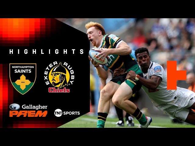 CHAMPIONS! 🏆 | Northampton Saints vs Exeter Chiefs | Gallagher PREM Final Rugby Highlights