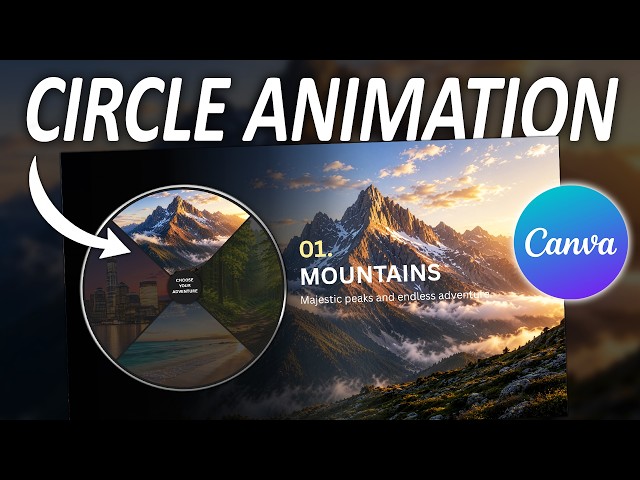 This Canva Circle Animation Will Impress Everyone