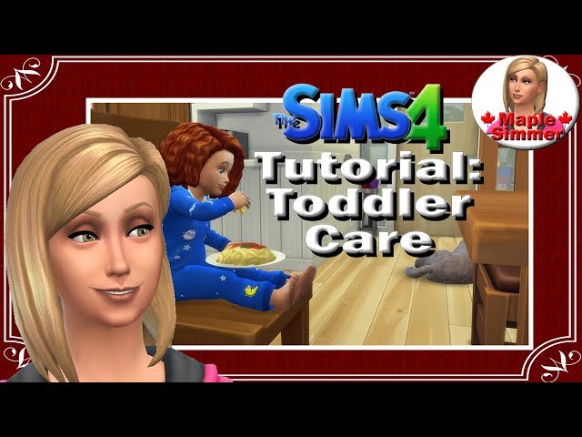 The Sims 4: Tutorial: Toddler Care