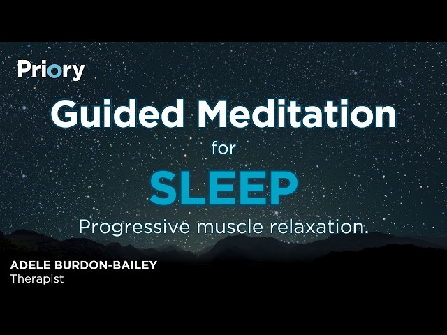 A Guided Meditation for Sleep | Progressive Muscle Relaxation (PMR)