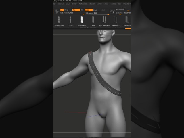 Create custom shapes and details faster with an IMM Brush + Curve Mode in ZBrush!