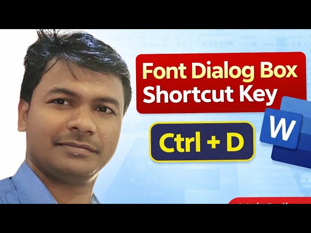 Microsoft Office Font Dialog Box Kya Hai? | Font Dialog Box Shortcut Keys | MS Word Hindi