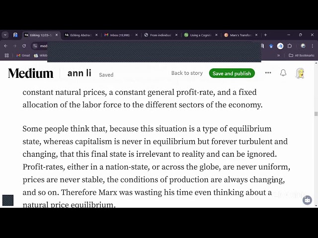 Dis & Datinformation w/Ann Li: Ian Wright on The Transformation Problem
