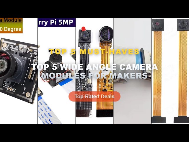 Top 5 Wide Angle Camera Modules For Makers: Top 5 Best Sellers - 75MM OV3660 Camera Module for ESP32