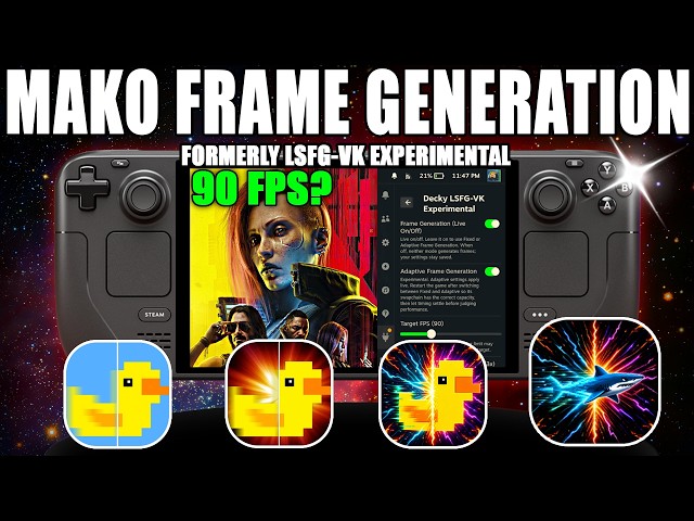Steam Deck Adaptive Frame Generation: MAKO (LSFG-VK Experimental) - What You Need To Know