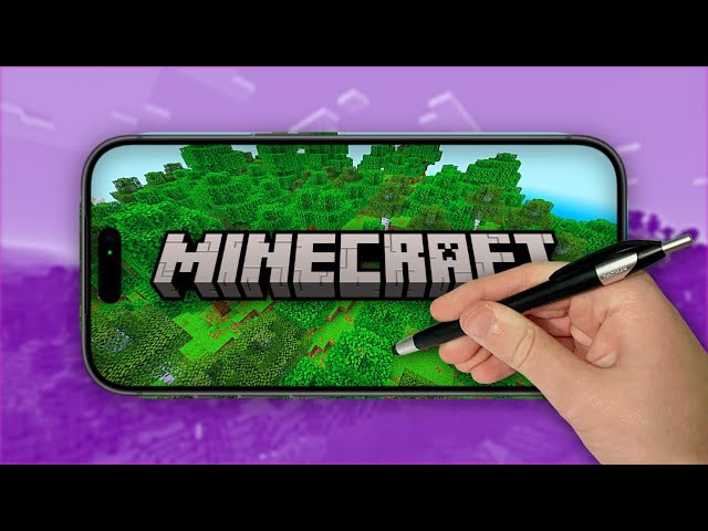 Minecraft, But You Can Only Use A Pen