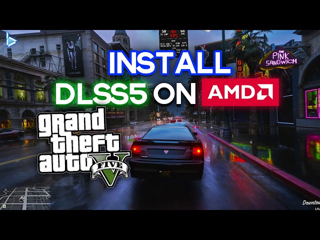 How to install DLSS5 on GTA V for AMD