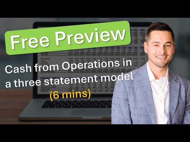 Free Preview: building the Cash from Operations