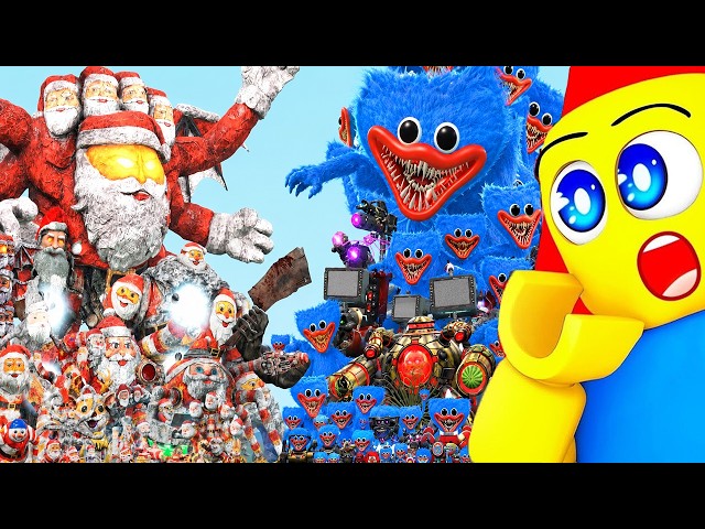All GOO GOO GA GA Monsters vs All POPPY PLAYTIME Monsters
