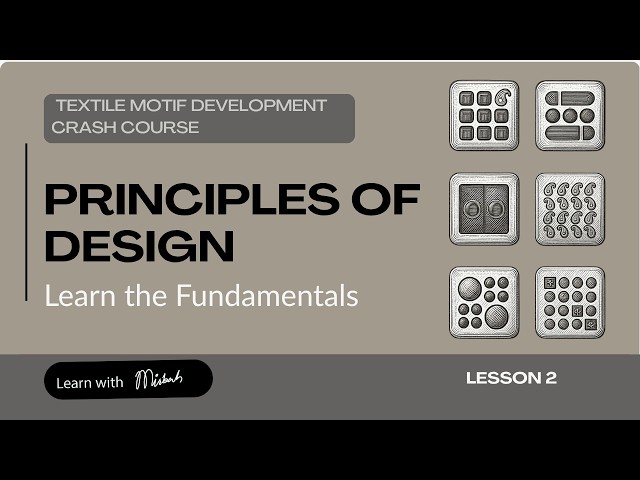 Principles of Design for Textile Designers | Motif Development | Lesson 2