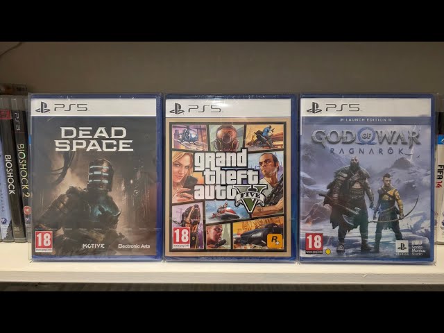 My PlayStation 5 Collection Plus A New Game Added To The Collection 