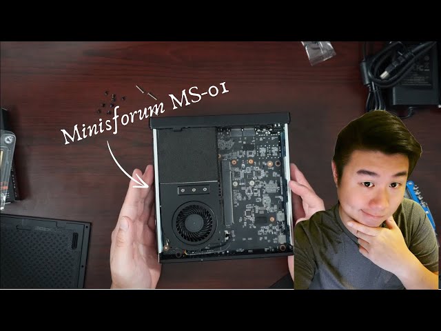 Unboxing Minisforum MS-01 and Installing RAM and NVME Disk - New Homelab Server
