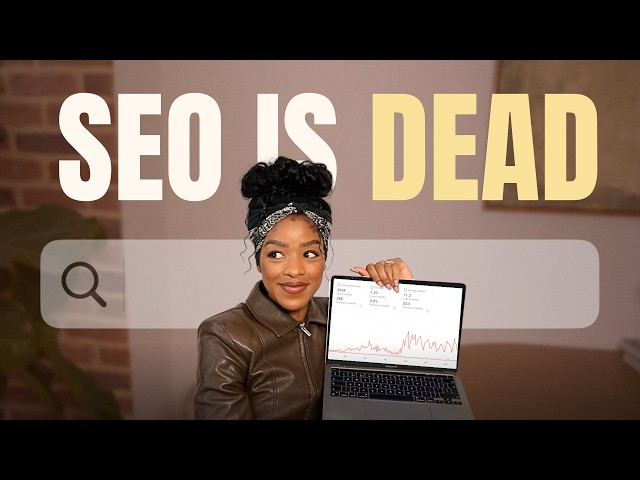 SEO is dead... Here's what creators should ACTUALLY be focusing on