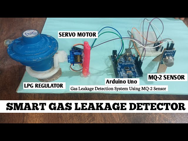 Gas Leakage Detection System Using MQ-2 Sensor | Smart Gas Leakage Detector.