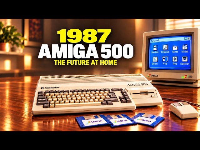The Computer That Quietly Defined the Late 1980s — The Amiga 500