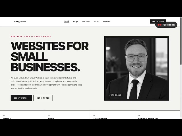 Building My Portfolio with Tailwind CSS | Walkthrough