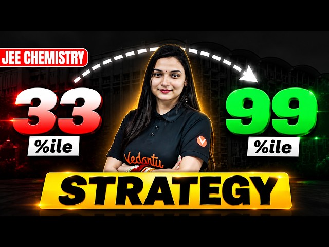JEE Chemistry : Strategy for 99%ile in JEE MAINS 2027! Shilpi Mam