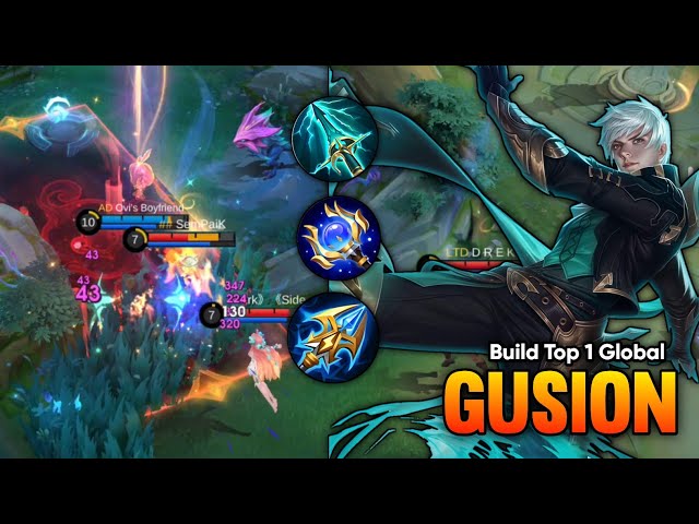 Gusion New One Shot Build | Build Top 1 Global Gusion ~ MLBB