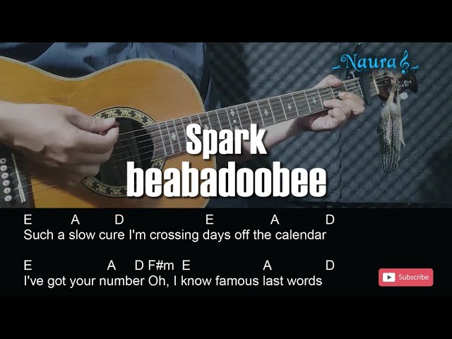beabadoobee - Spark Guitar Chords Lyrics