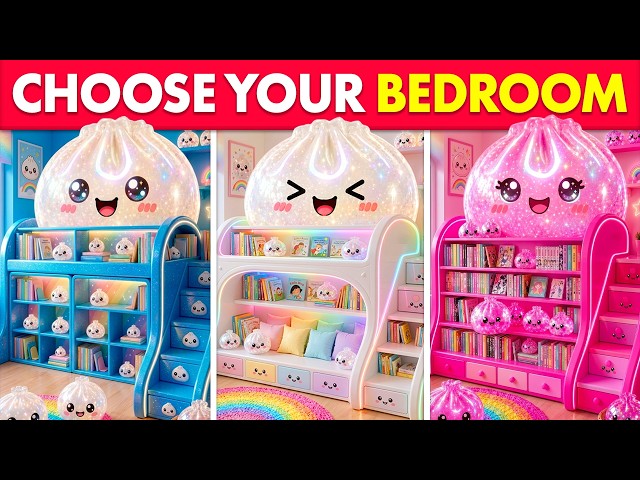 Would You Rather - Build Your Squishy Dumpling Bedroom 🎁