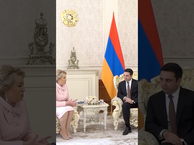 Ալեն Սիմոնյանի հրավերով Հայաստանում էր Վալենտինա Մատվիենկոյի գլխավորած պատվիրակությունը
