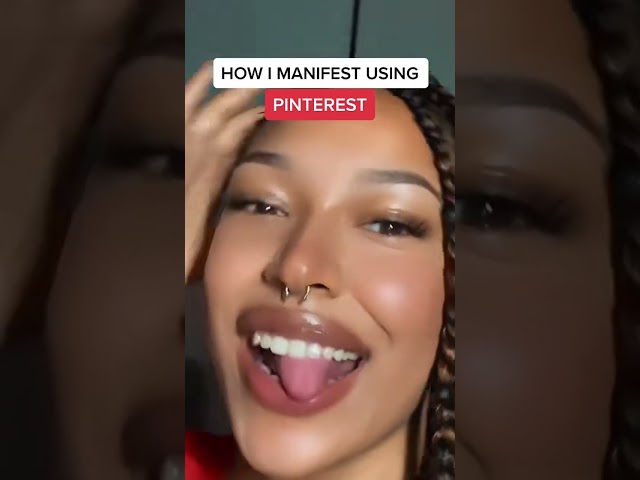 How I MANIFEST Using Pinterest 🤩