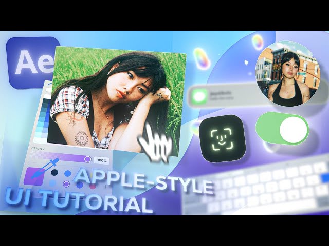 5 Beginner Apple-Style UI Transitions | After Effects Tutorial