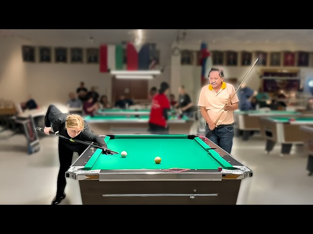 World's Best Efren Reyes Vs No. 1 PLAYER in Washington, DC | Unbelievable finish!