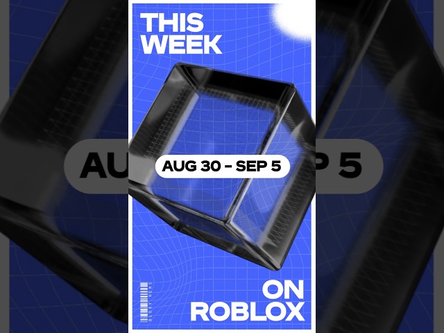 Everything that happened this week on #Roblox! 🔁 (August 30 - September 5, 2026)