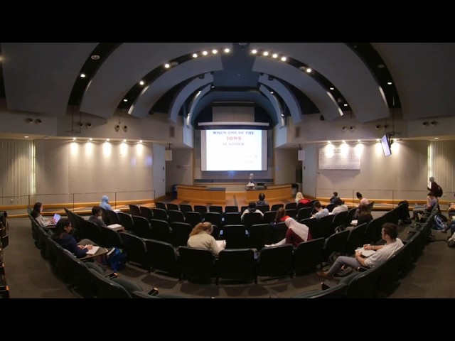 UConn Chemistry Lecture Hall - 360° Video