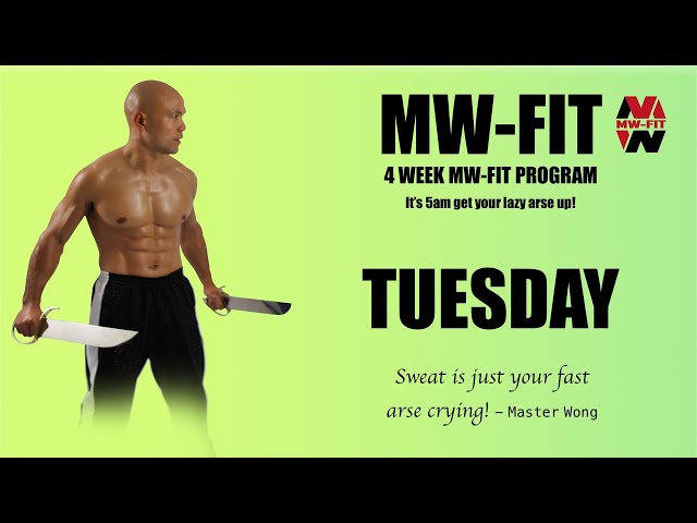 MW Fit Fitness Training Tuesday | Master Wong